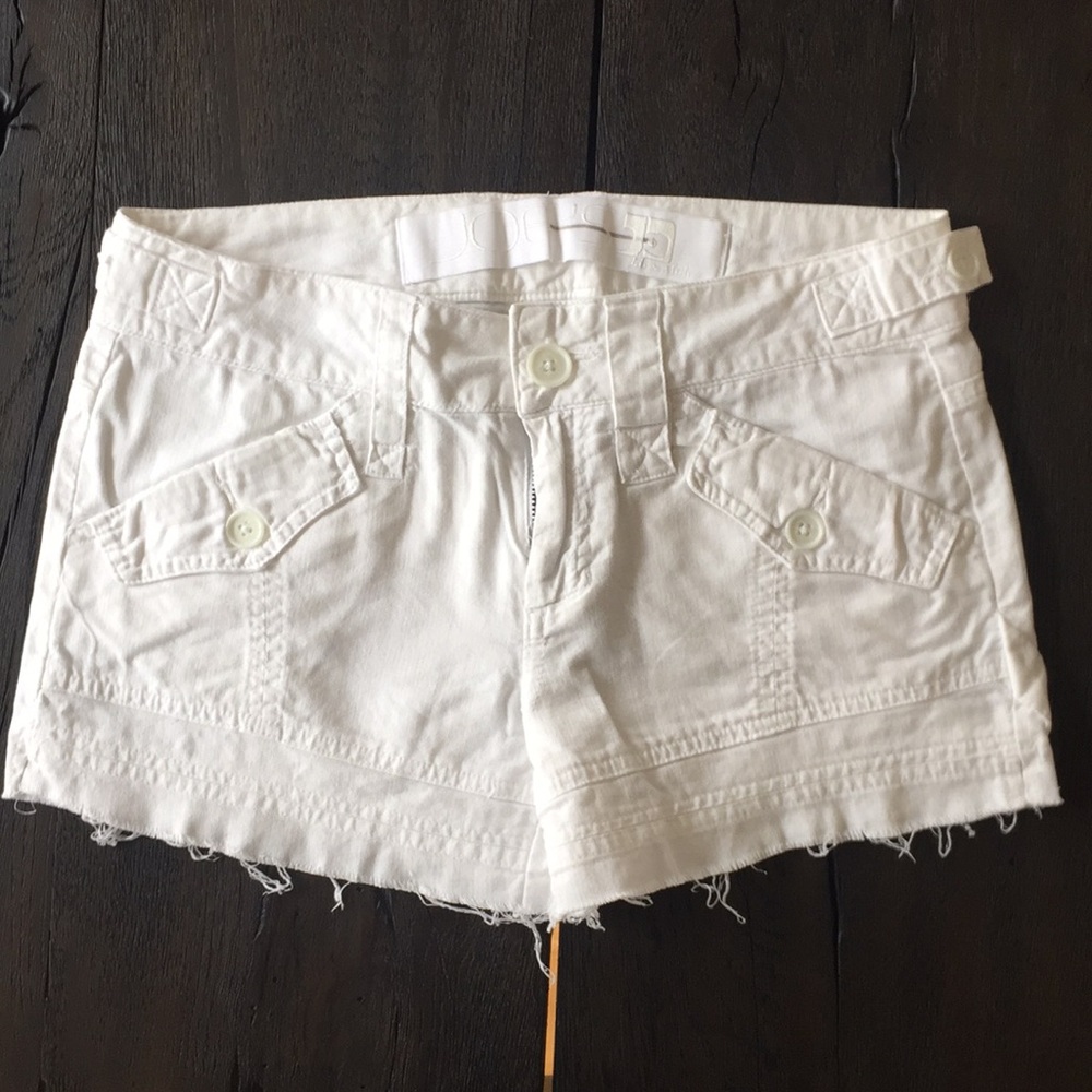 Joe’s White Jean shorts